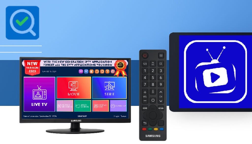 IPTV Smart Player Pro sur samsung TV