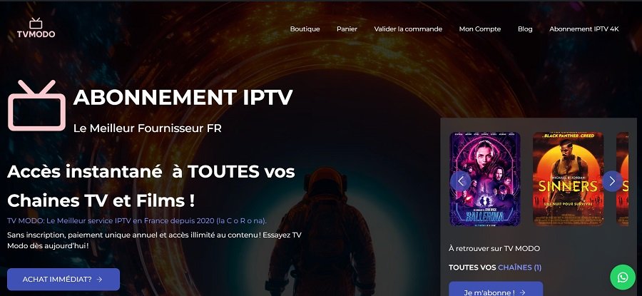 abonnement iptv tvmodo