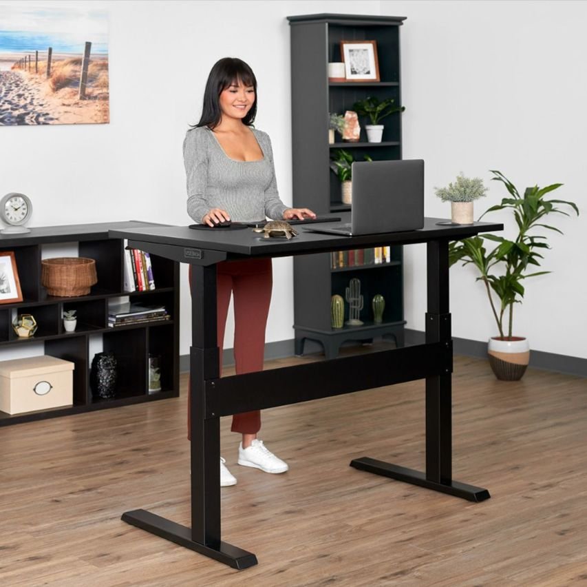 bureau assis debout
