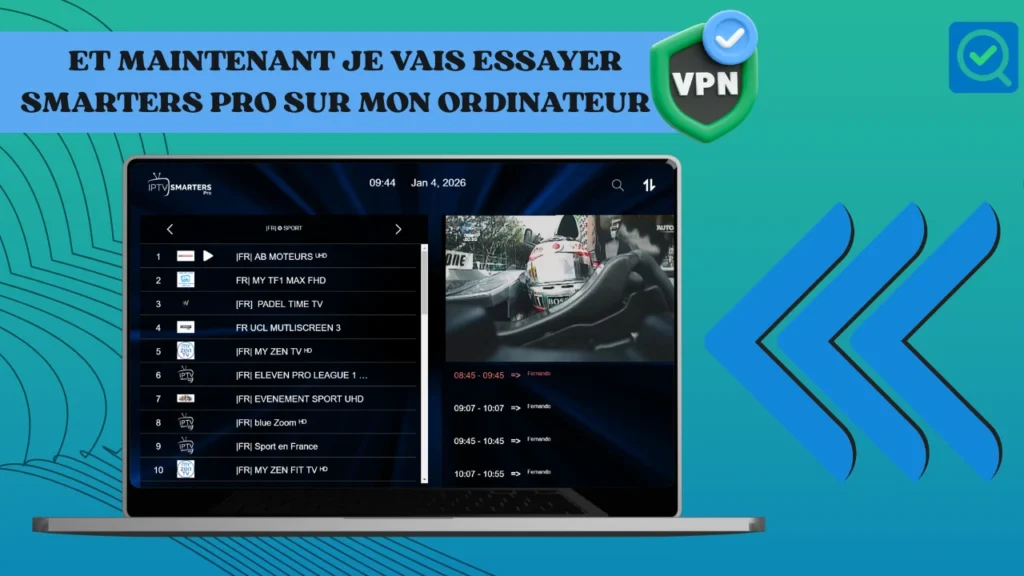 essayer Smarters PRO