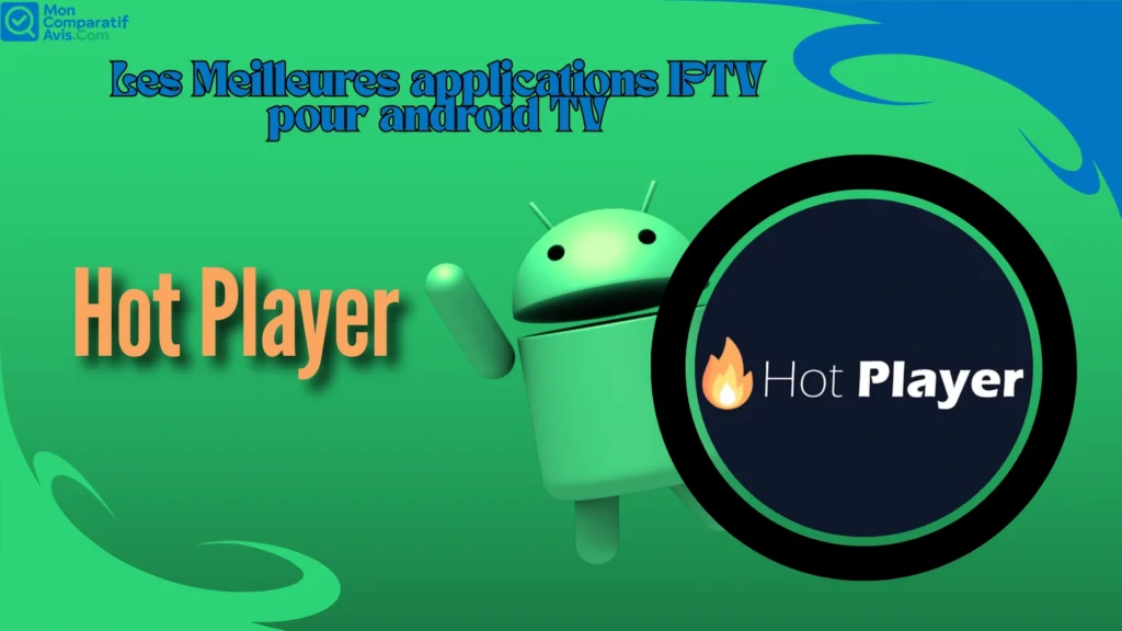 Hot Player est une application iptv fiable pour android tv